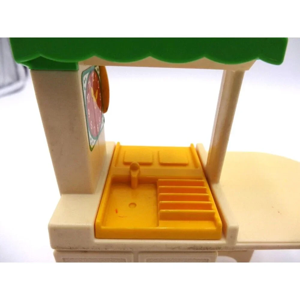Little Tikes dollhouse‎ size Fiesta Party Kitchen Green Roof for Doll house with